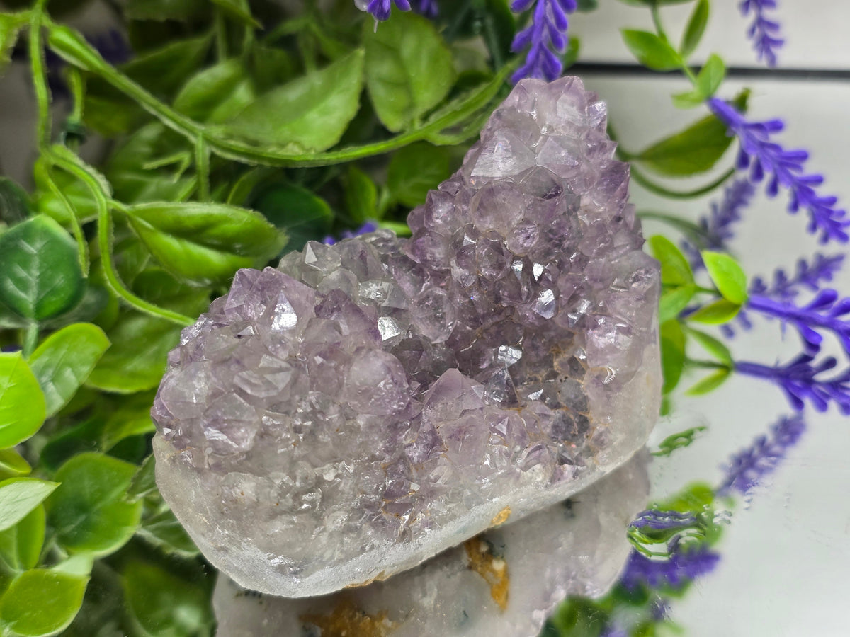 Spirit Quartz Cluster | Spiritual Harmony, Growth & Soul Connection | 369g 10x6x6cm Crystal Wellness