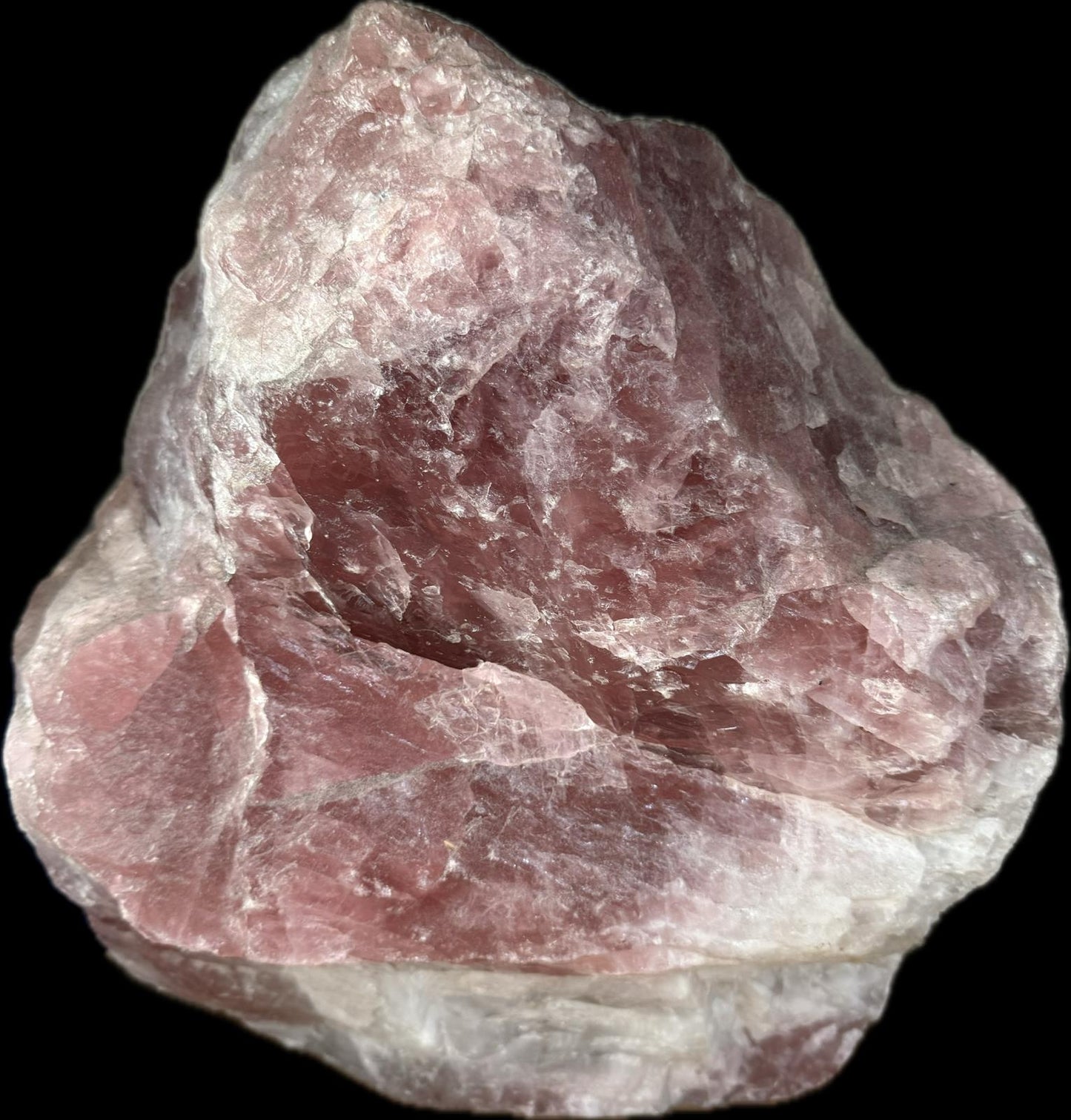 Rose Quartz Raw – 44kg | 41 x 35 x 15 cm Crystal Wellness