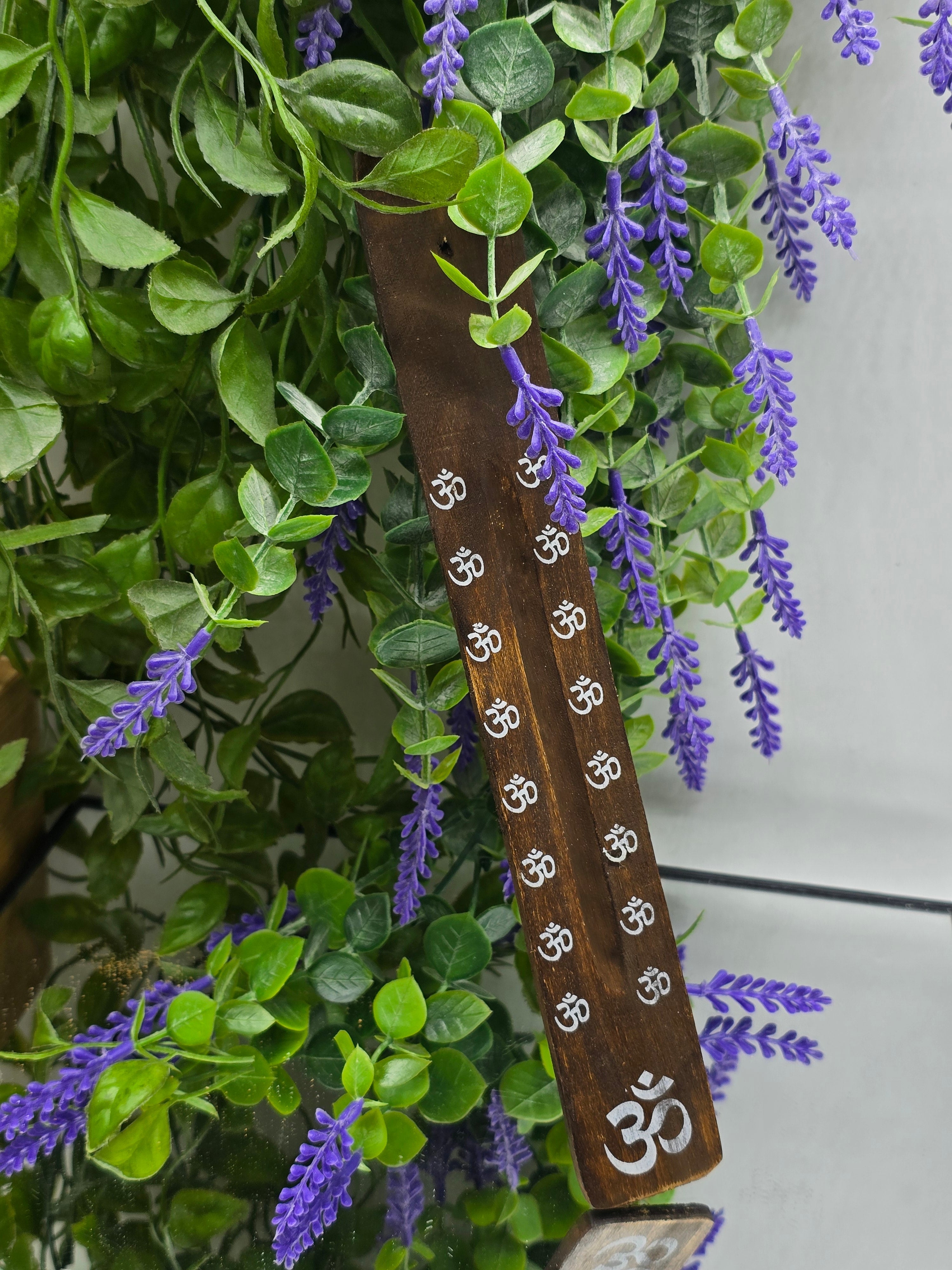 FLAT ASH CATCHER - Incense Holder Crystal Wellness