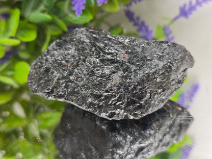 Premium Quality Natural Black Tourmaline Raw – Stone of Protection, Grounding & Energy Shield Crystal Wellness