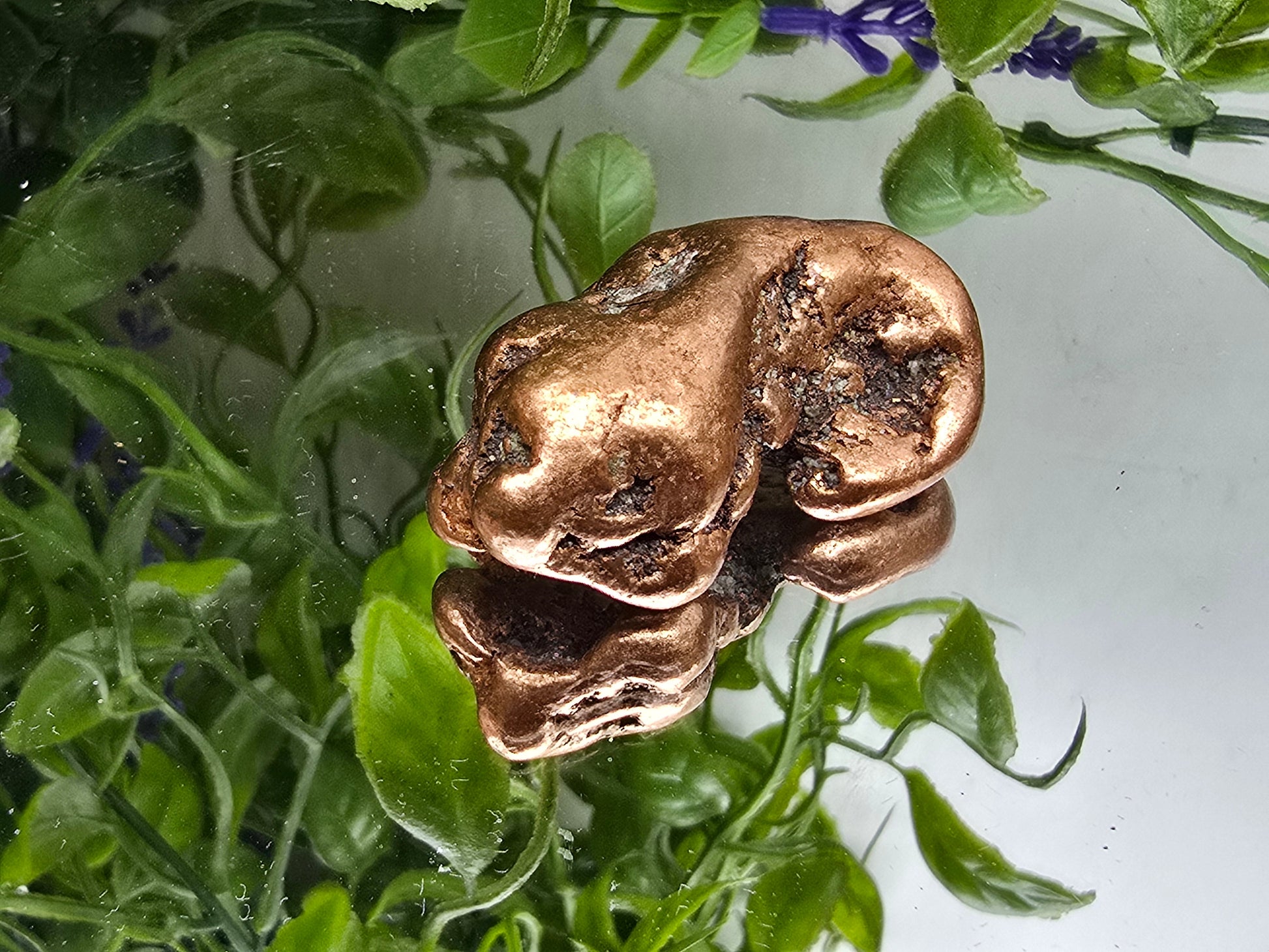 Michigan Native Copper Nugget (Stone of Vital Life Force & Earthly Abundance) Crystal Wellness