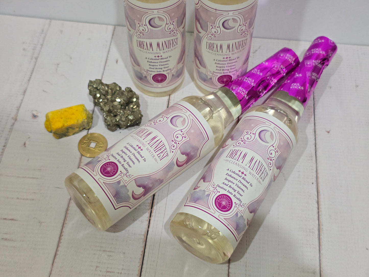 Dream Manifest Cleansing Water 200ml Soul Sticks Crystal Wellness