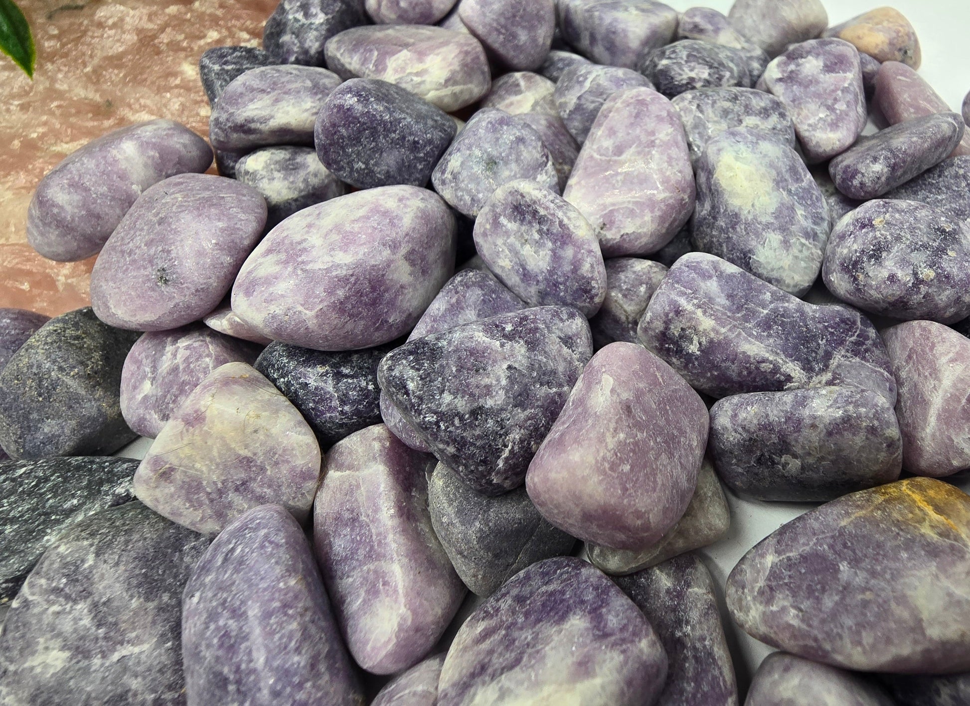 Lepidolite Tumbled Stone Crystal Wellness