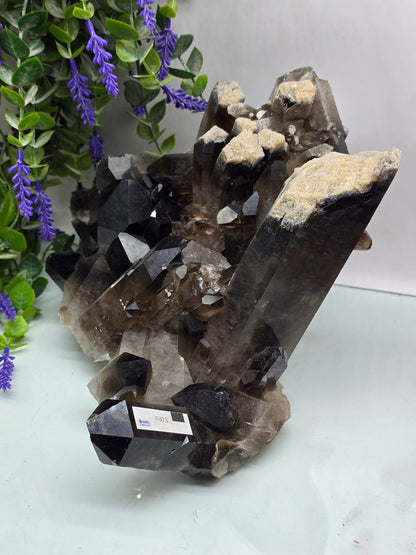 Smoky Quartz Crystal Cluster – Stone of Grounding, Protection & Positive Transformation Crystal Wellness
