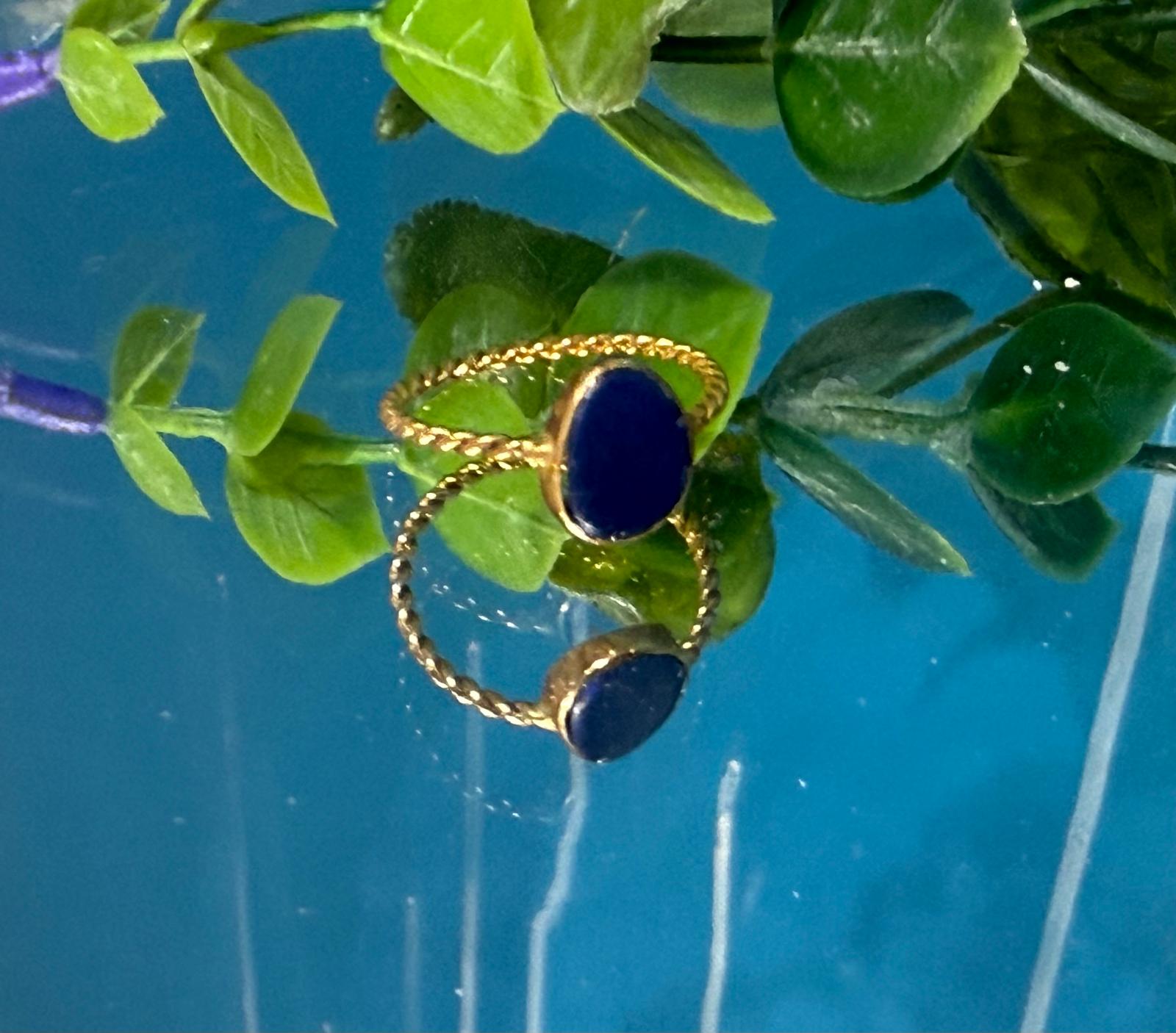 Australian Opal Ring in 22ct Gold – Stone of Intuition & Inner Magic Crystal Wellness