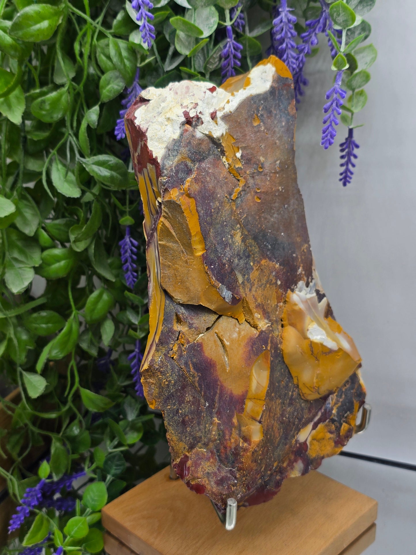 Natural Mookaite Freeform Display – Stone of Strength, Adventure & Inner Balance Crystal Wellness