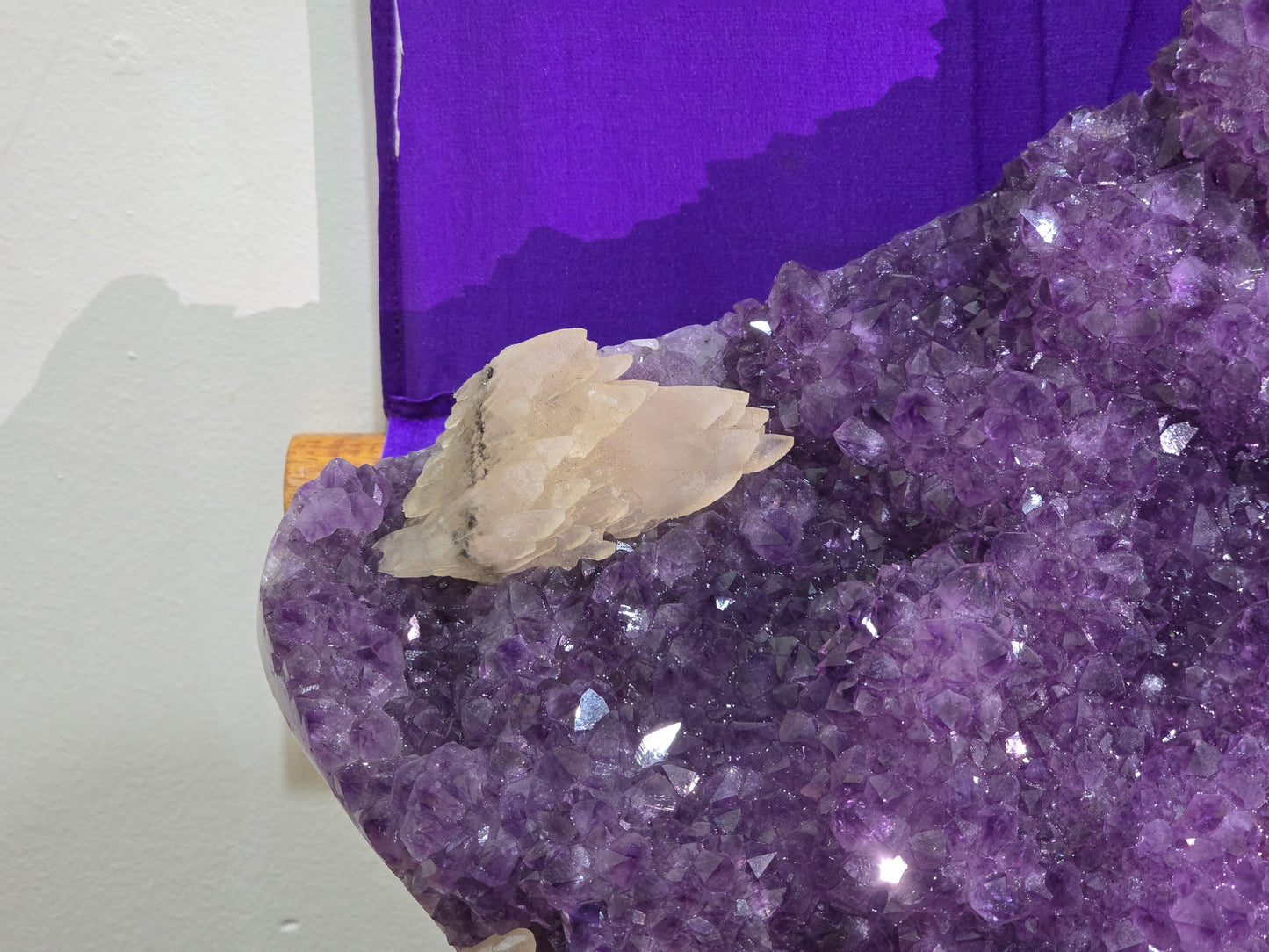 Amethyst Cluster AAA Superb Deep Purple Quality 21.7 Kgs 64cm x 36cm Crystal Wellness