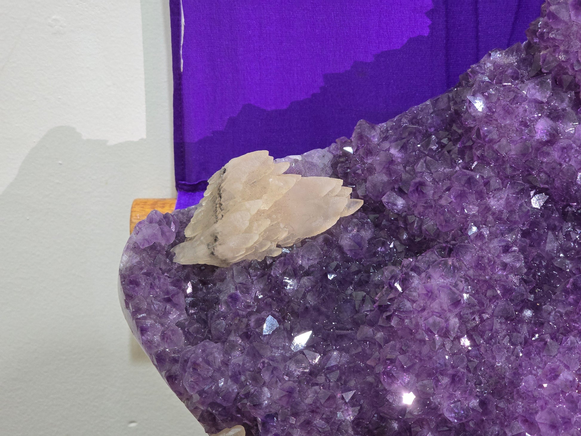 Amethyst Cluster AAA Superb Deep Purple Quality 21.7 Kgs 64cm x 36cm Crystal Wellness