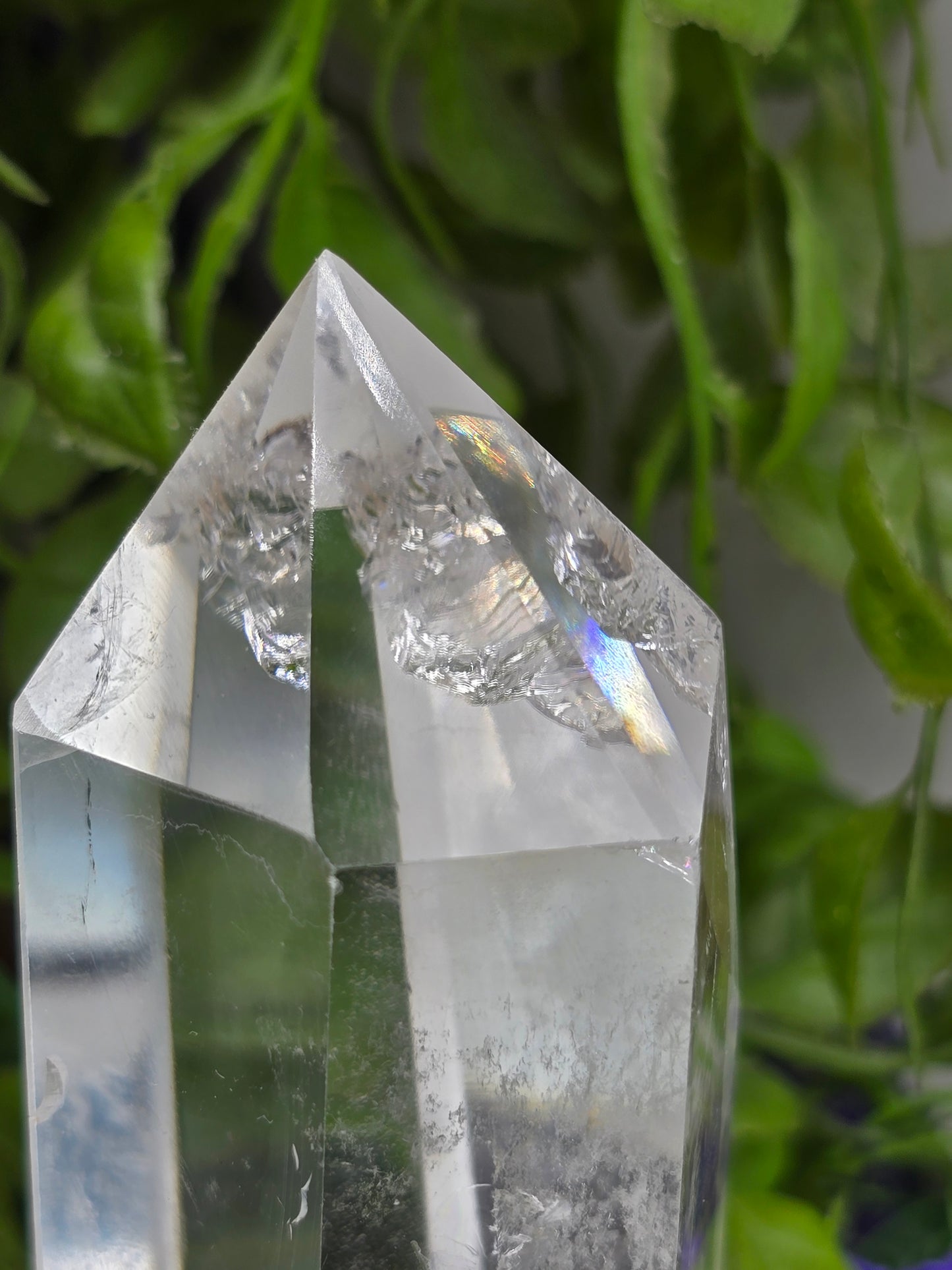 Clear Quartz Generator 14 × 5 × 5 cm (Stone of Amplification & Clarity)