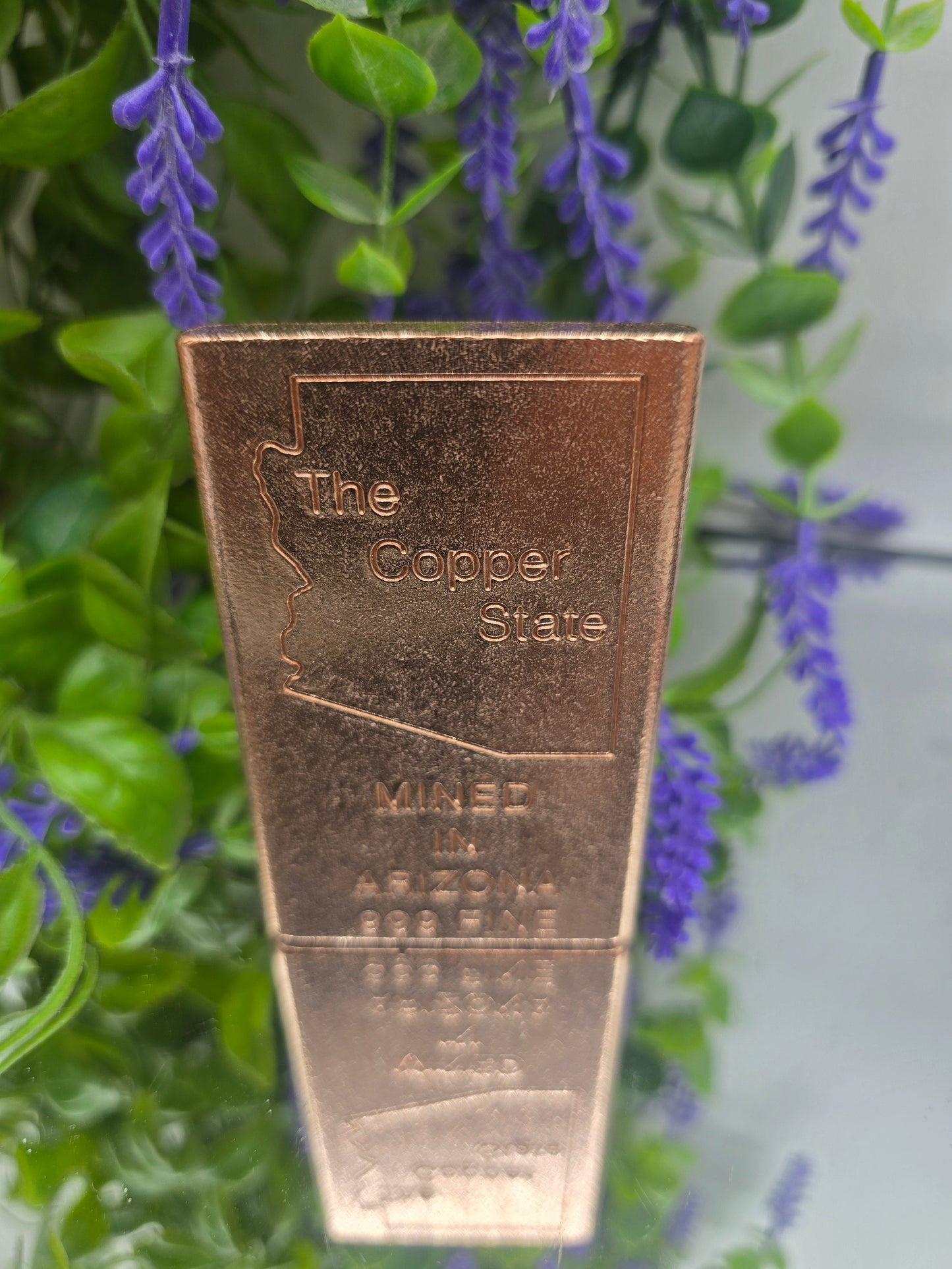 Arizona 999 Fine Copper Bar – 225g | 8 × 5 × 0.7cm | Pure Copper | “Energy, Grounding & Prosperity Crystal Wellness
