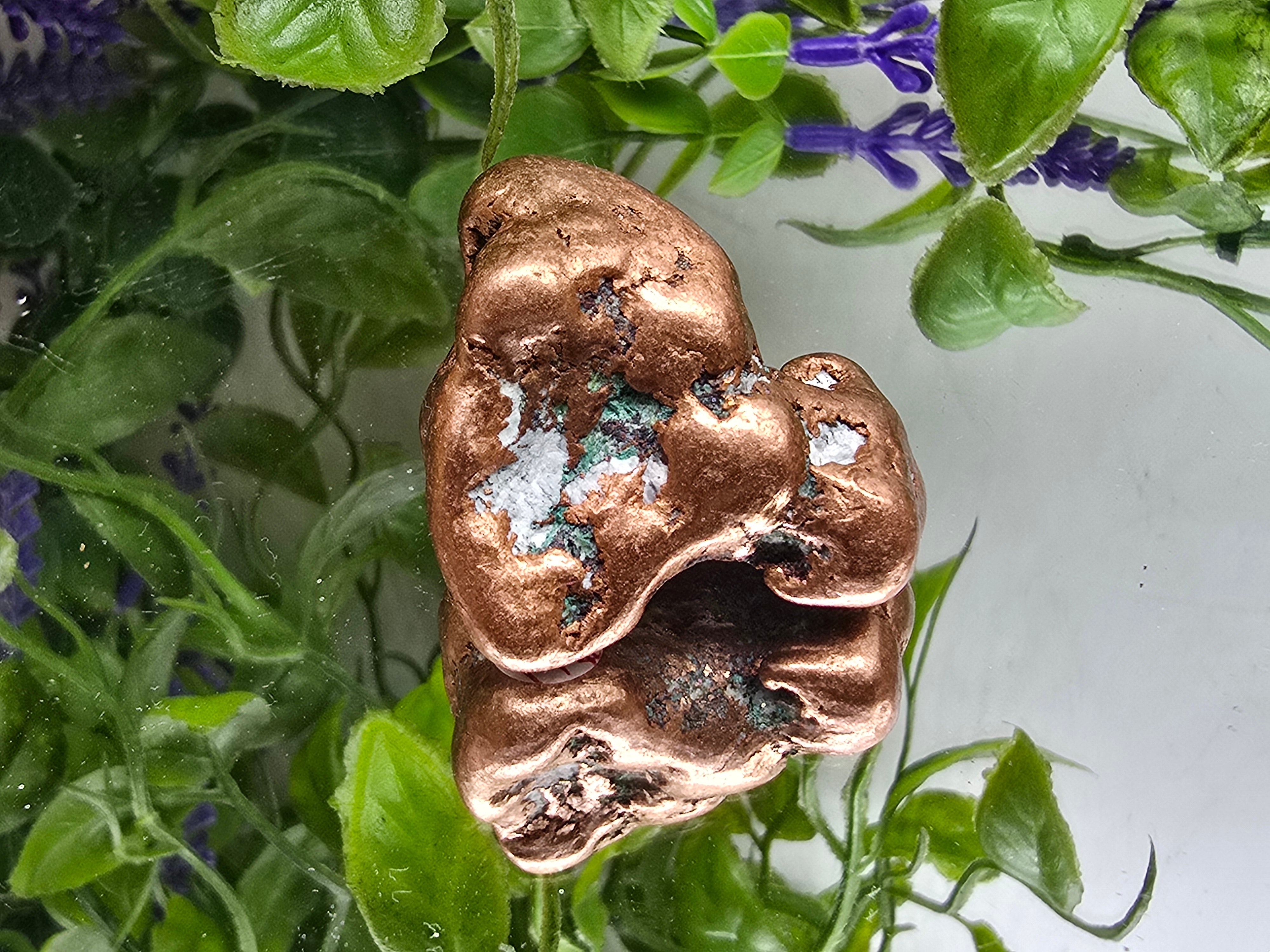Michigan Native Copper Nugget (Stone of Vital Life Force & Earthly Abundance) Crystal Wellness