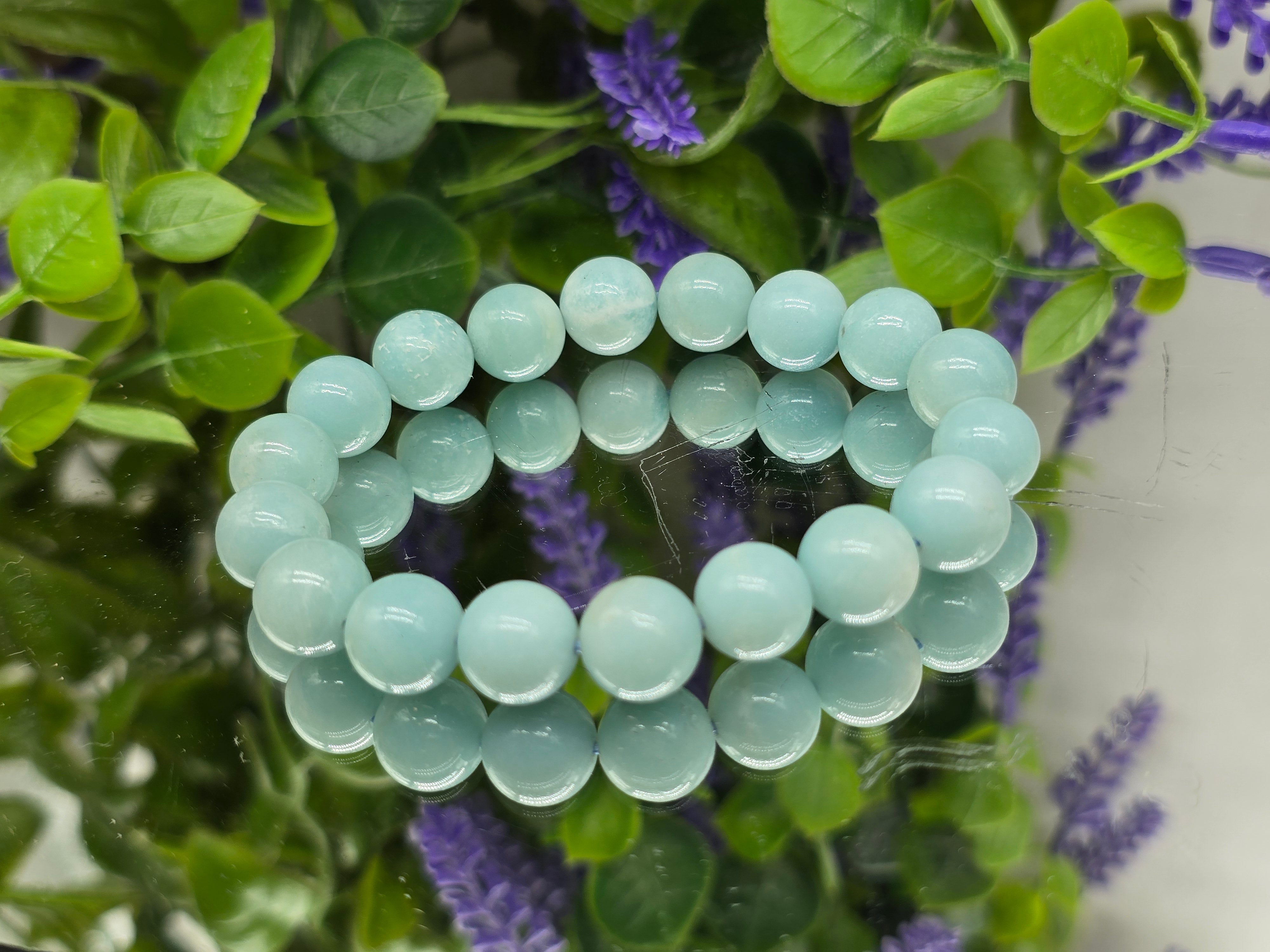 Amazonite Beads Bracelet – Stone of Alignment, Harmony & Truth Crystal Wellness
