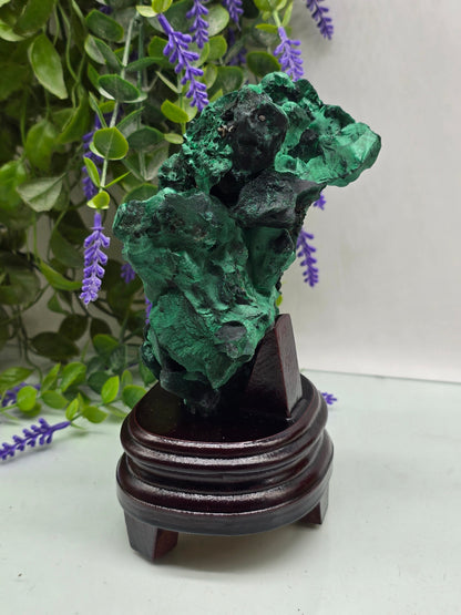 Malachite Polished Freeform Crystal Wellness