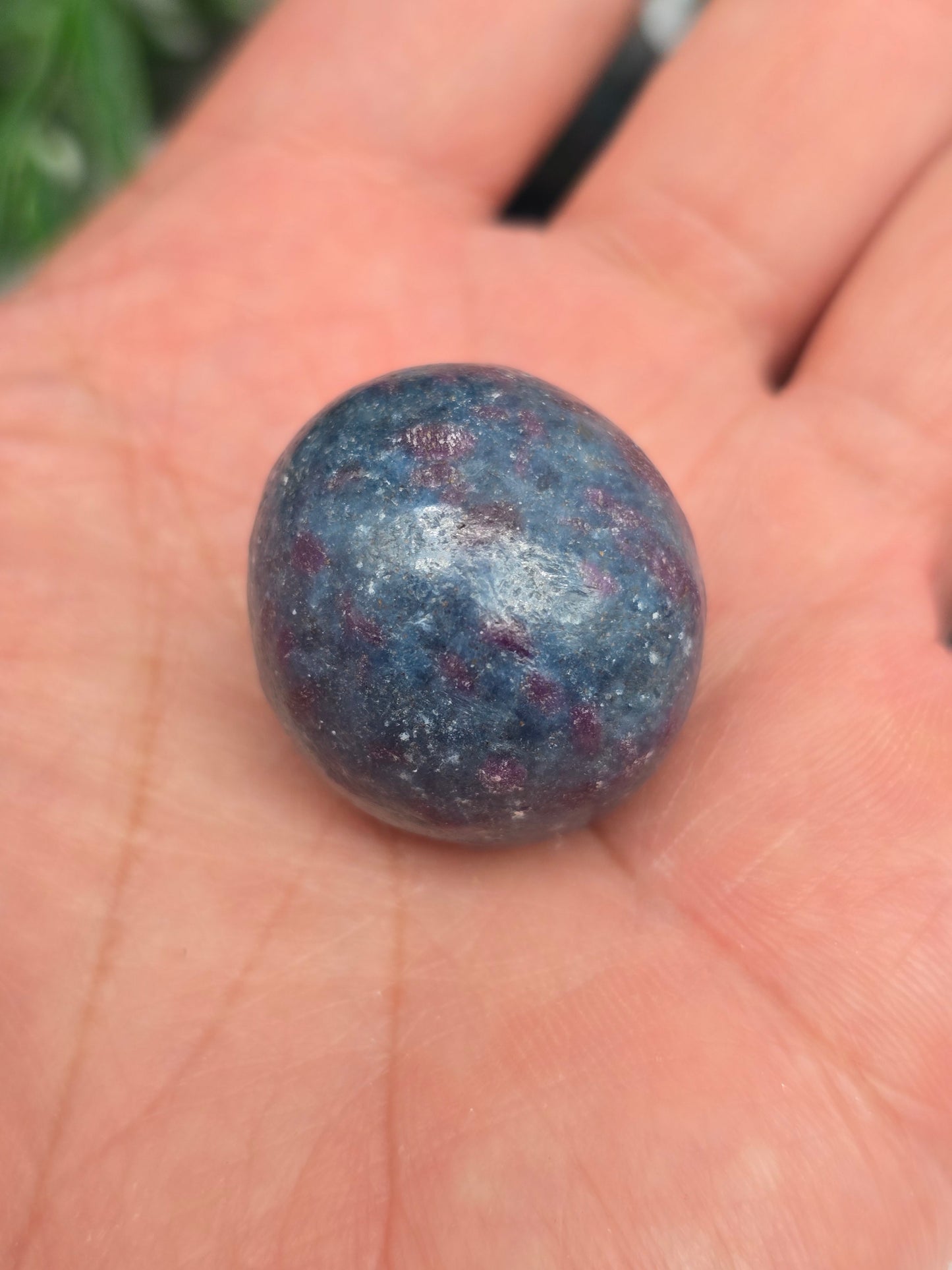 Ruby with Kyanite Tumbled stones Crystal Wellness