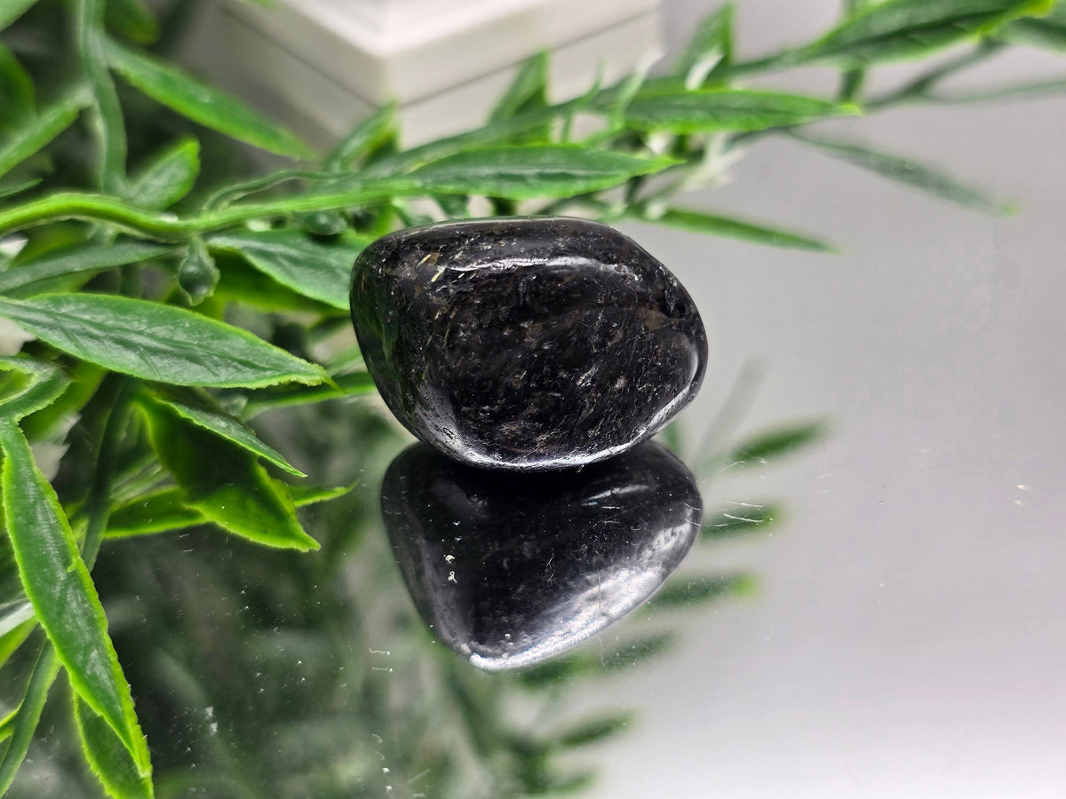 Genuine Nuumite Tumbled Stone | Stone of Ancient Protection, Transformation & Personal Power | 18.53g Crystal Wellness