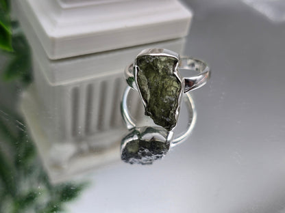 Authentic Moldavite 1.10g 9x7mm Crystal Wellness