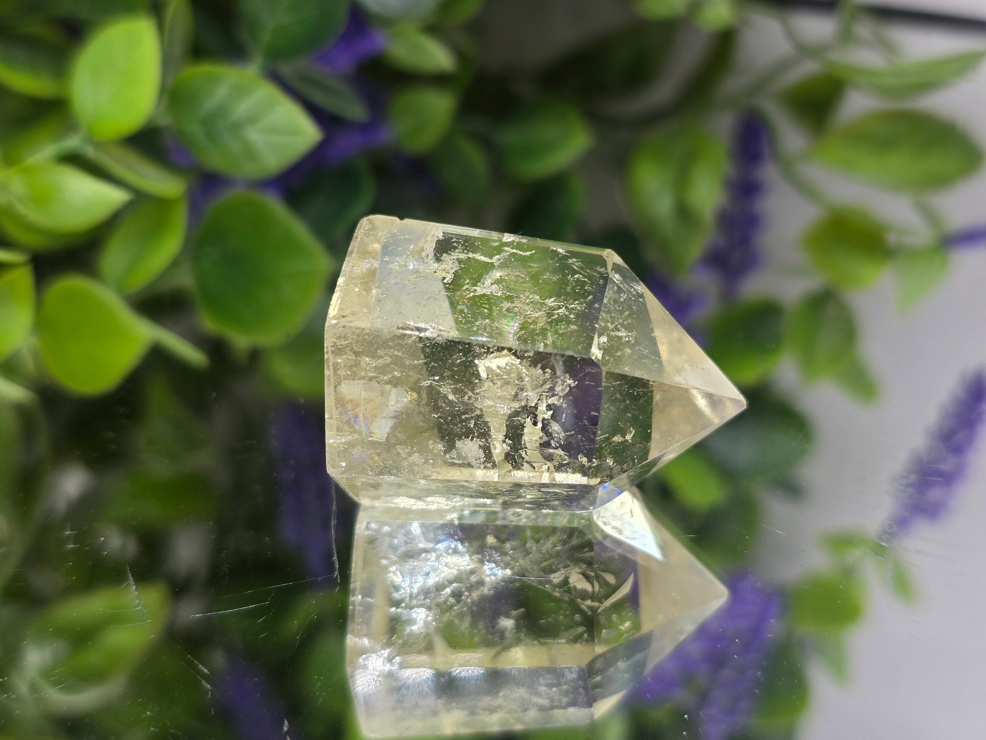 Genuine Natural Citrine Point – Stone of Abundance, Joy & Success Crystal Wellness
