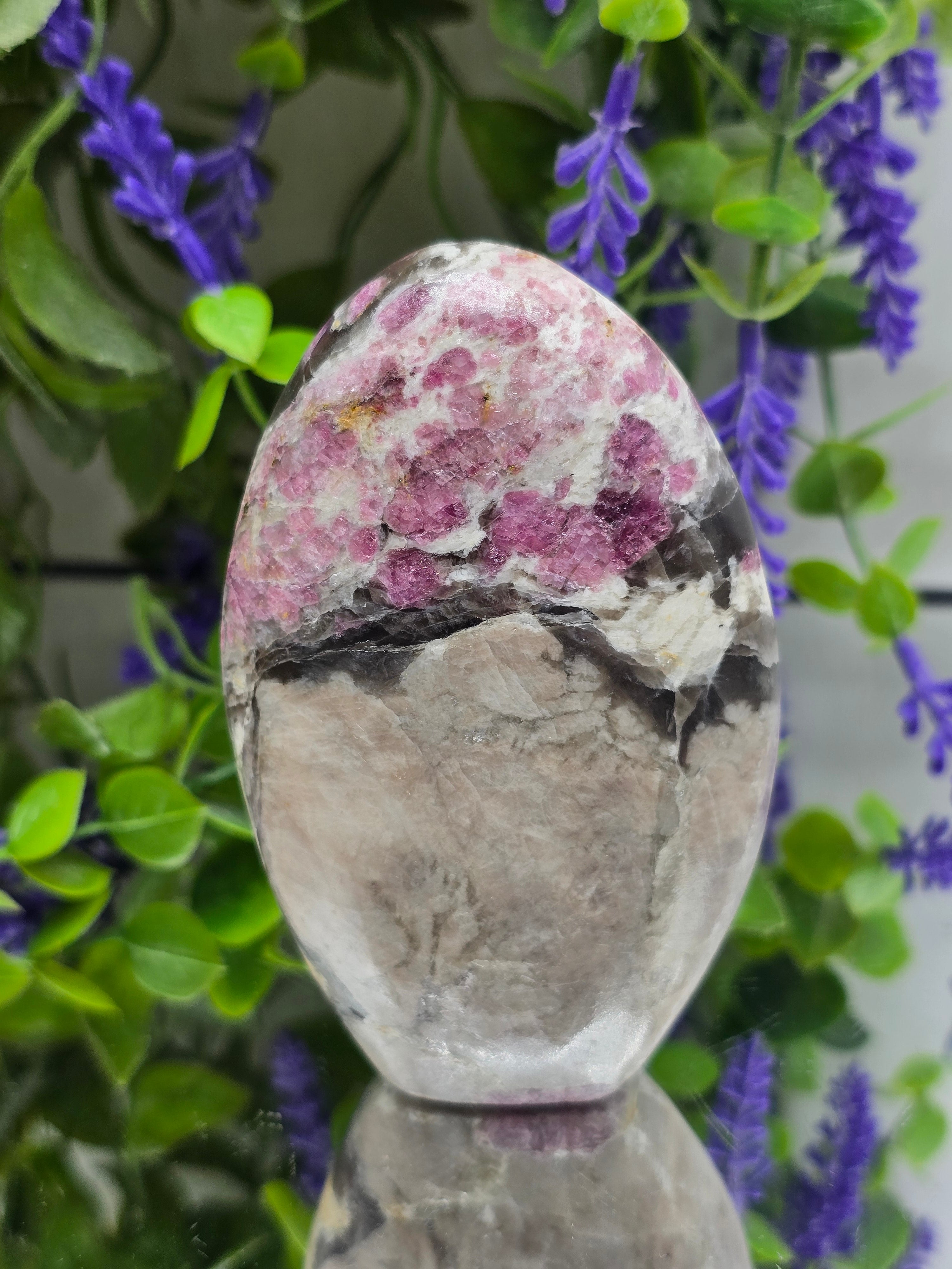 Natural Pink Tourmaline Freeform – 350g | Stone of Love, Emotional Healing & Joy Crystal Wellness