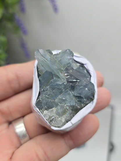 Celestite Small Cluster Collection – Natural Sky Blue Crystal Variety Sizes Crystal Wellness