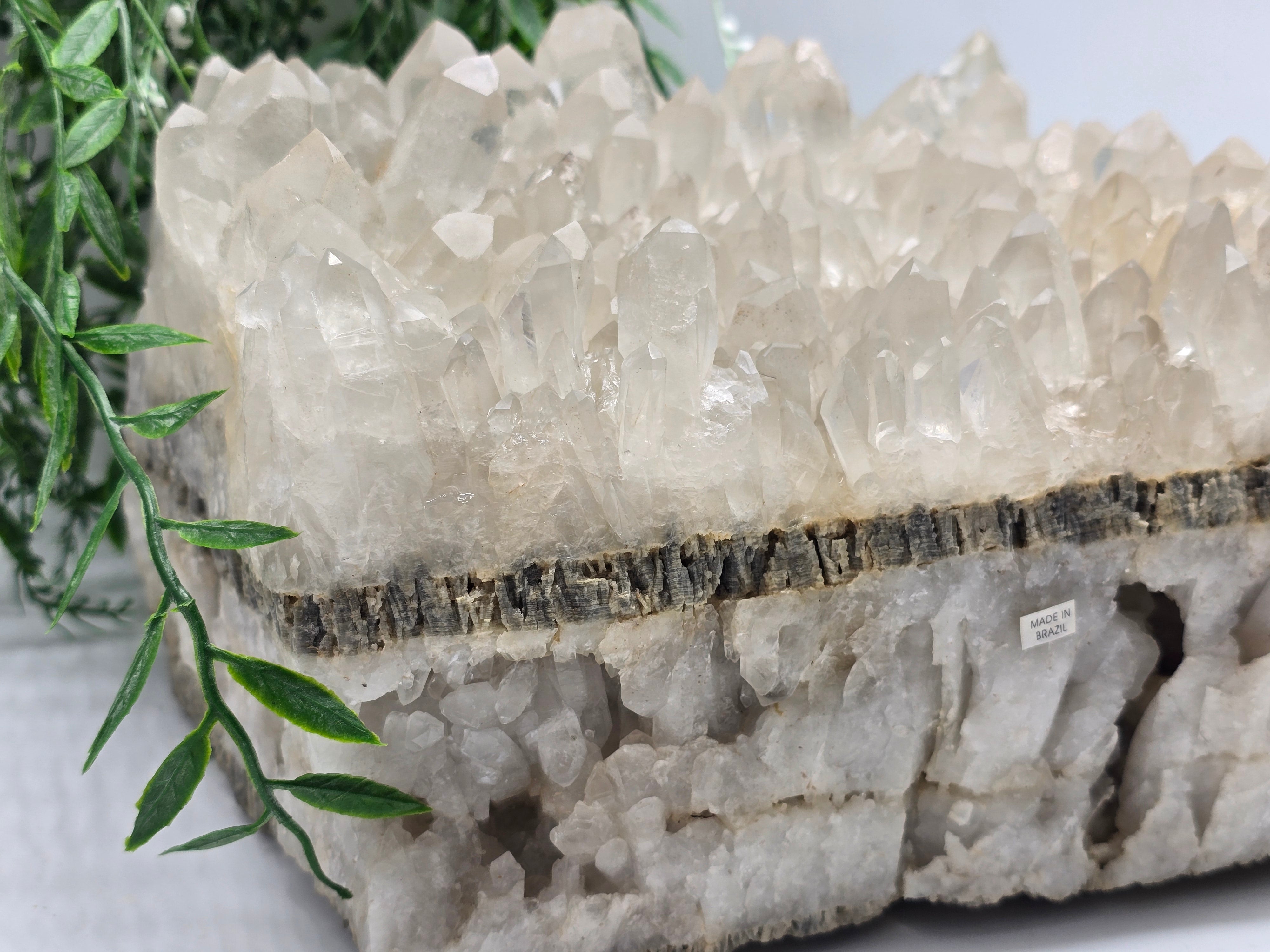 Clear Quartz Cathedral Formation from Brazil (Stone of Amplified Divine Light) Crystal Wellness