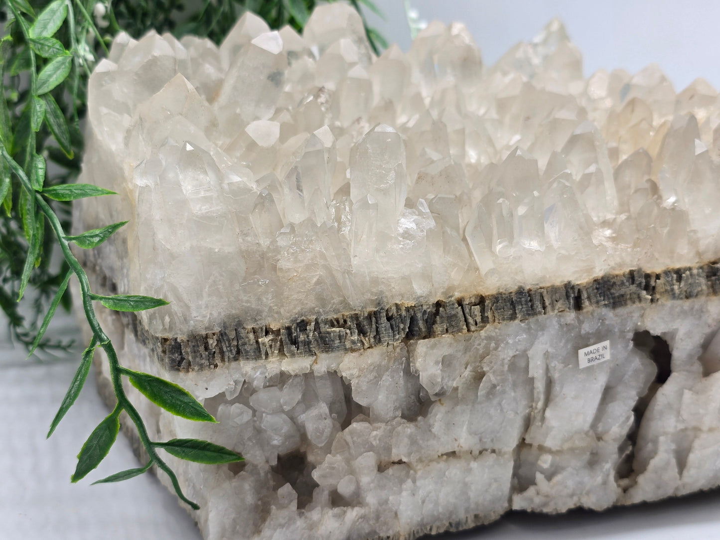 Clear Quartz Cathedral Formation from Brazil (Stone of Amplified Divine Light) Crystal Wellness
