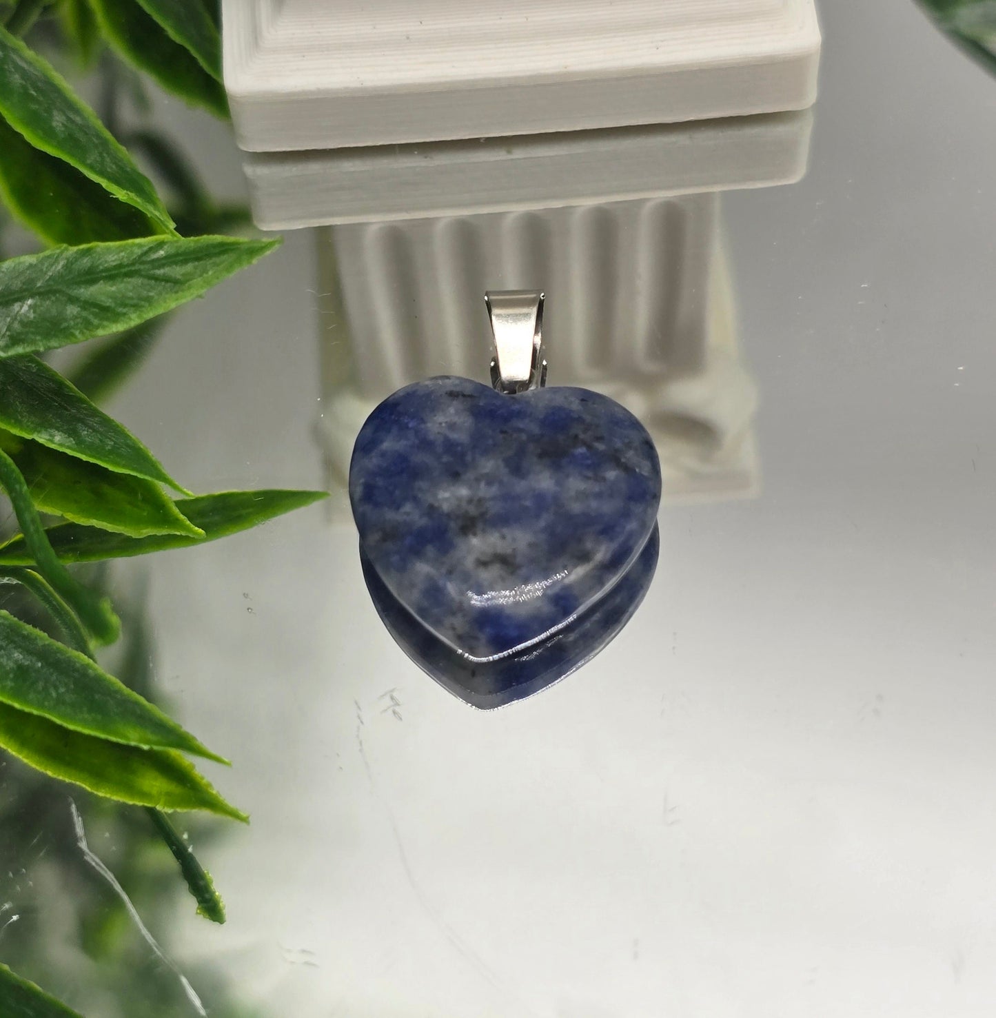 Variety Crystal Heart Pendant | Healing Crystal Necklace for Love, Balance & Daily Energy Crystal Wellness