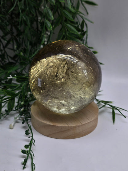 High-Grade Smoky Quartz Sphere 10cm – Stone of Power, Grounding Protection & Energy Detox Crystal (1.55kg) Crystal Wellness