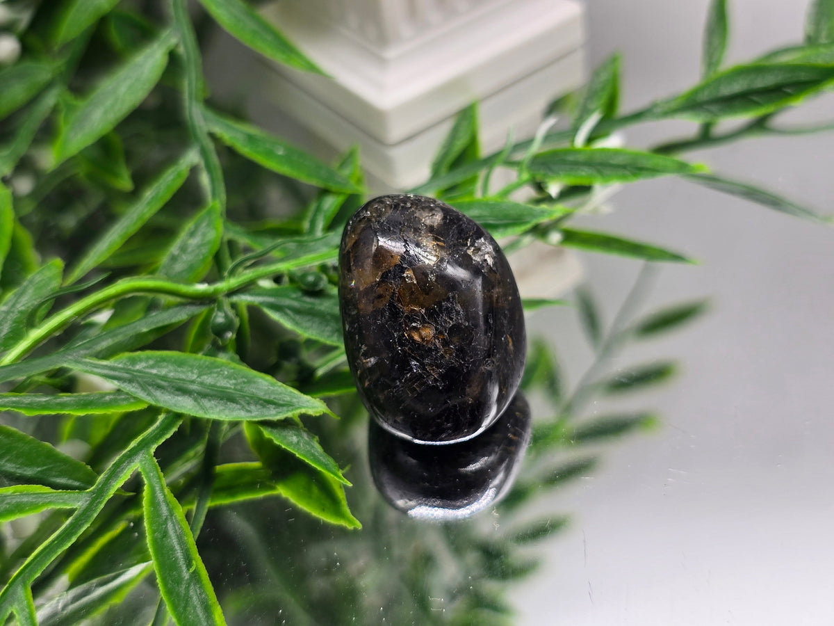 Genuine Nuumite Tumbled Stone | Stone of Ancient Protection, Transformation & Personal Power | 18.53g Crystal Wellness