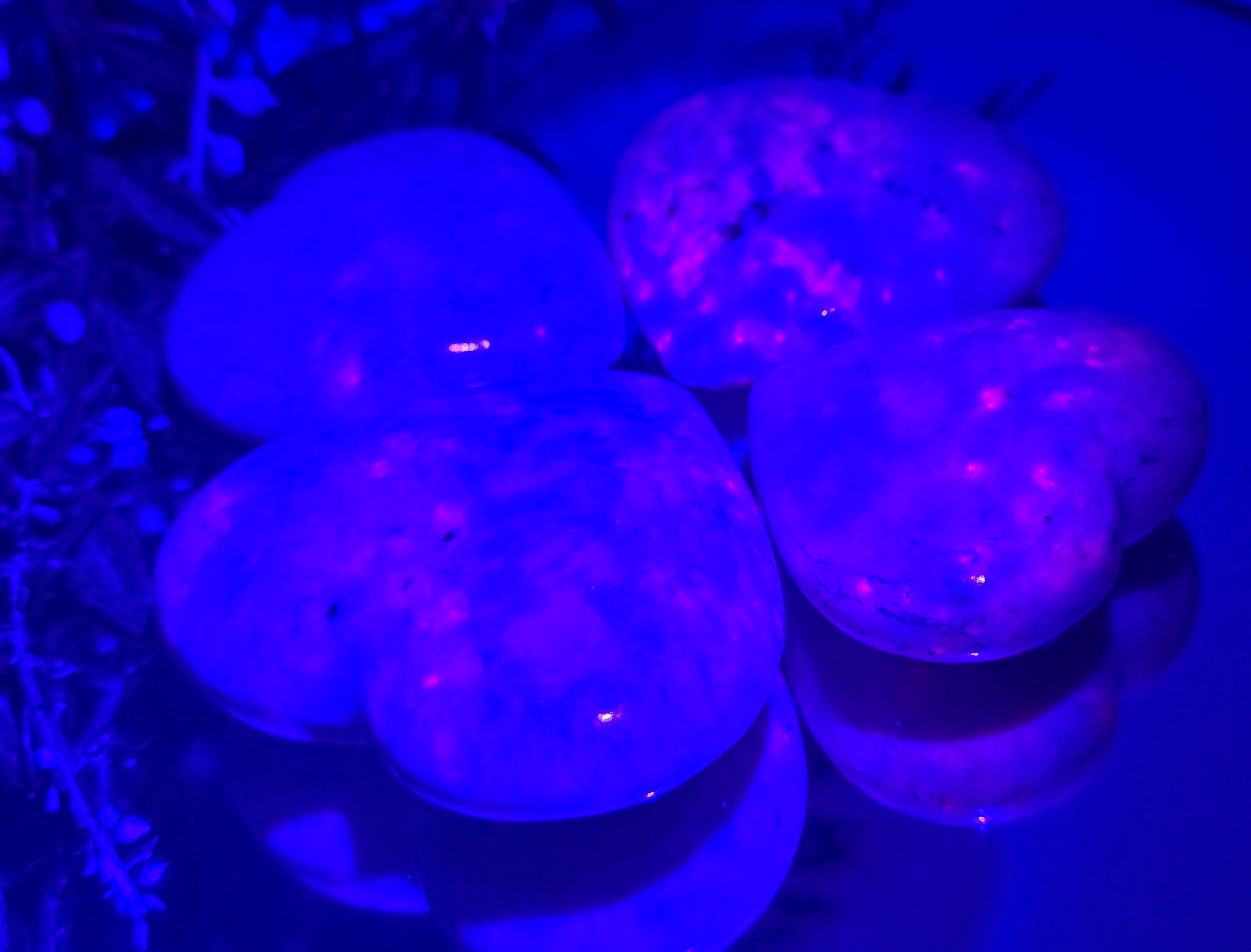 💜 Hackmanite Heart – Stone of Transformation, Inner Magic & Self-Discovery Crystal Wellness