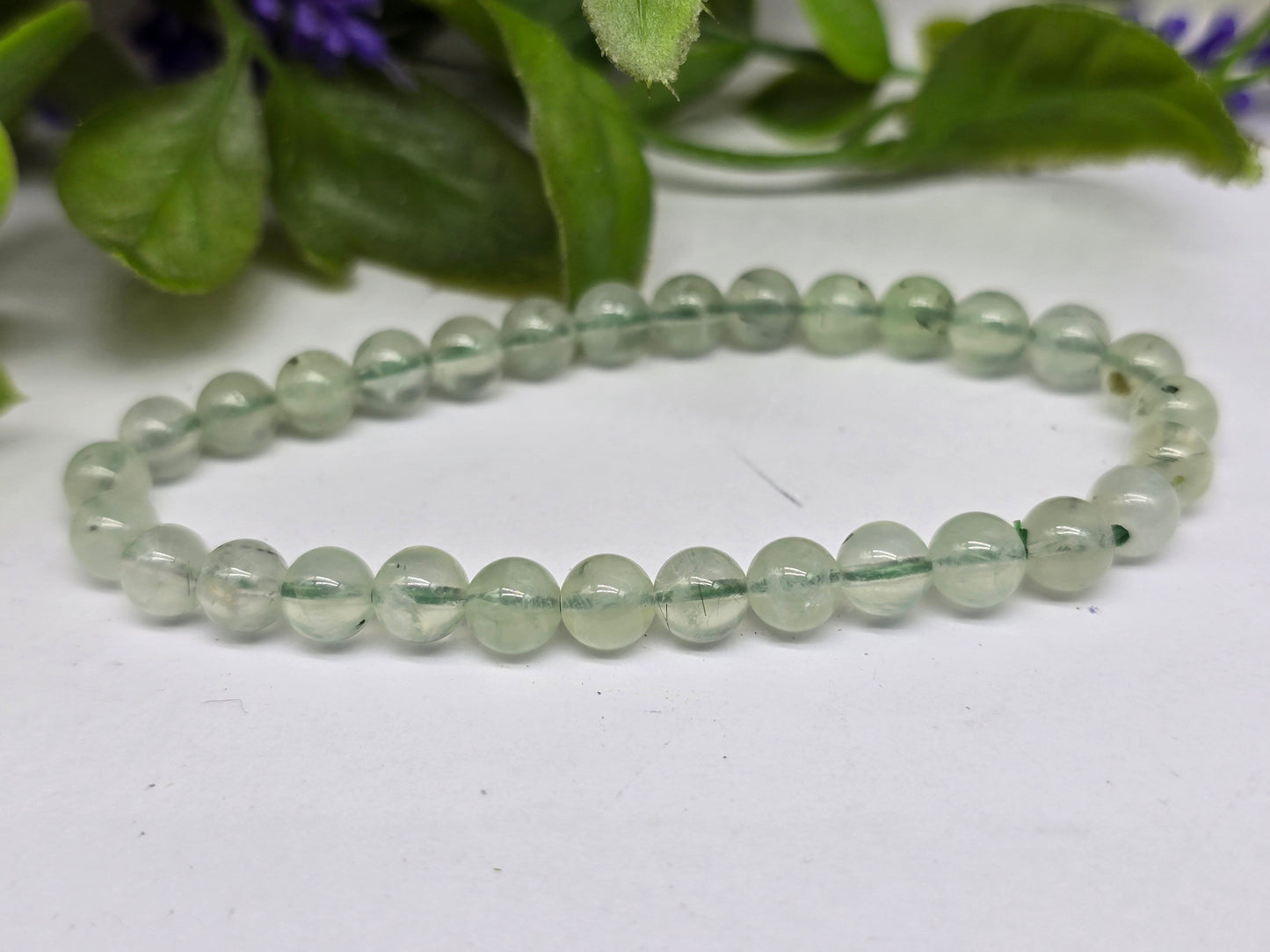 Prehnite Bracelet Crystal Wellness