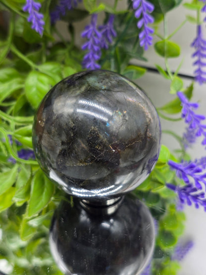 Labradorite Sphere — Stone Of Transformation, Intuition & Protection Crystal Wellness