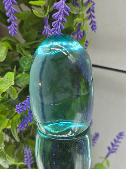 Blue Obsidian Dome – Stone of Calm, Protection & Inner Peace Crystal Wellness