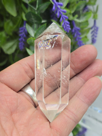 Clear Quartz Double Terminated Point - AAA Grade Crystal Wellness