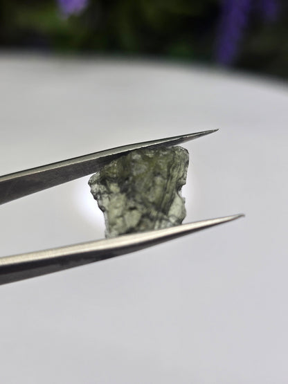 Natural Moldavite 0.88g – Celestial Gateway of Transformation Crystal Wellness