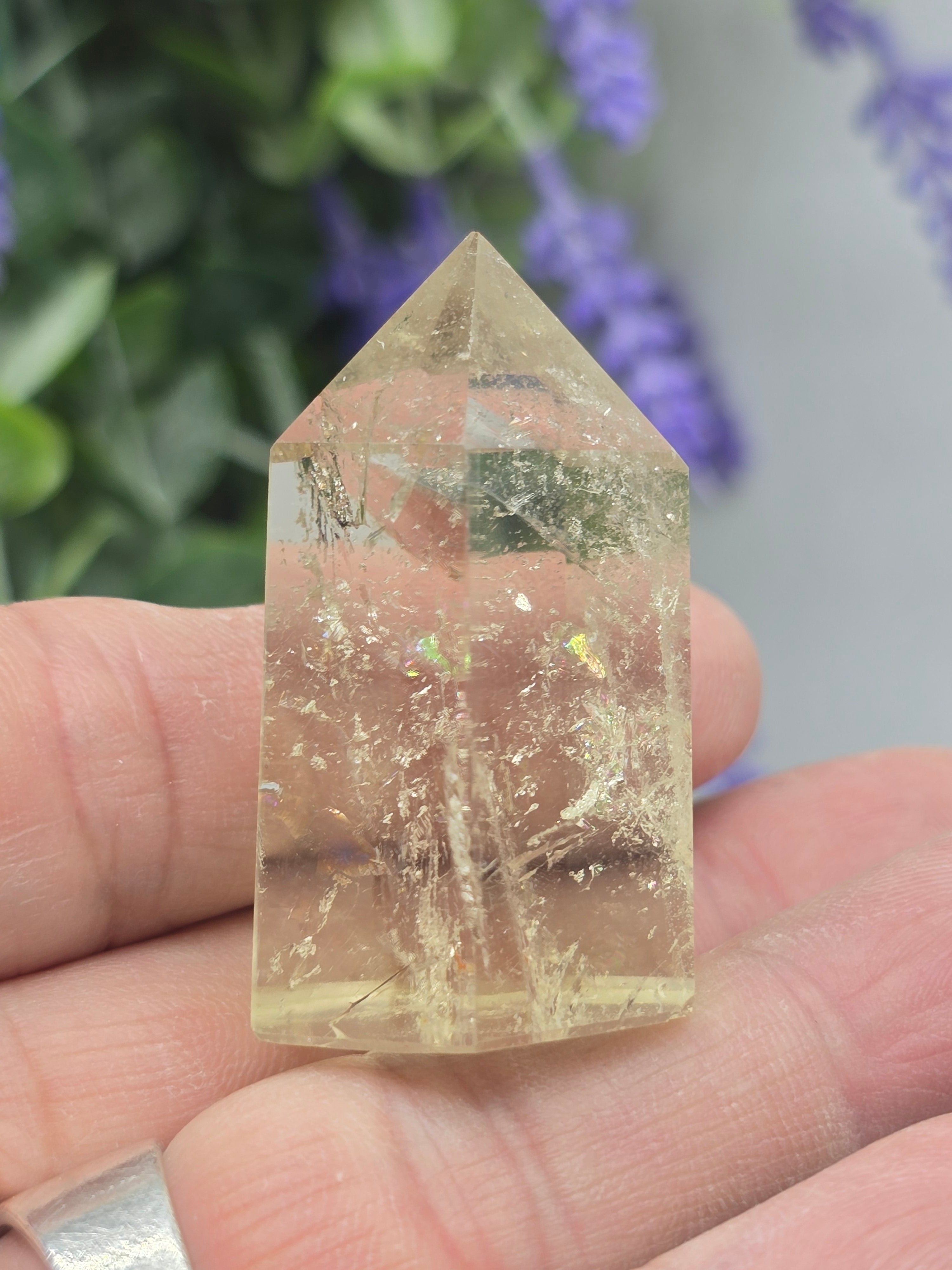 Madagascar Genuine Natural Citrine Point – 41g (Stone of Prosperity, Confidence & Positive Energy) Crystal Wellness