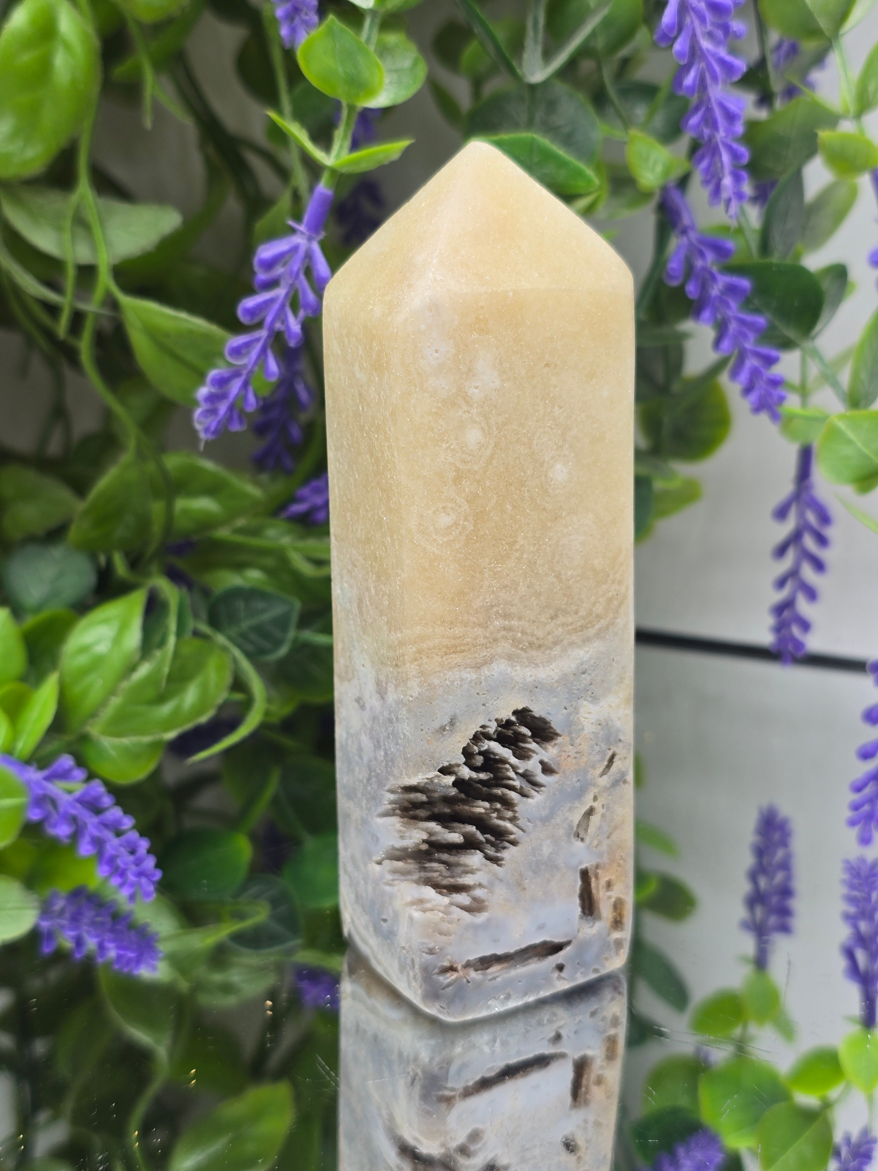 Pink Amethyst Tower Crystal Wellness