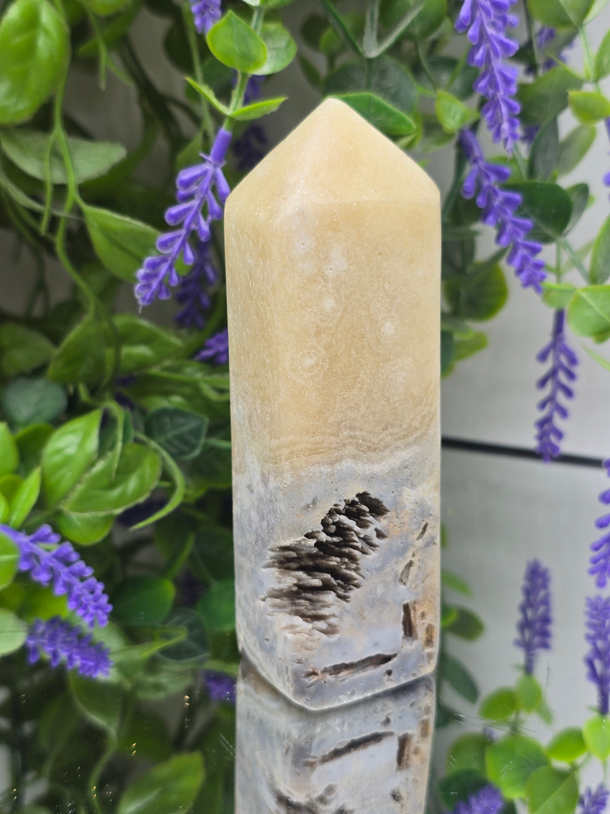 Pink Amethyst Tower Crystal Wellness