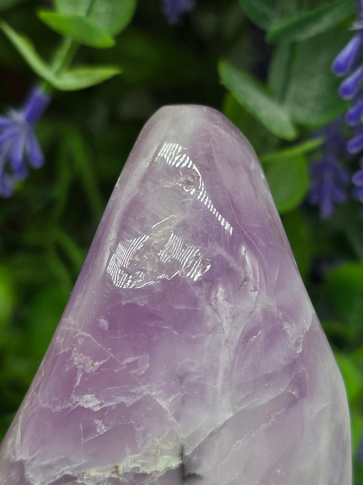 Kunzite Freeform – Stone of Divine Love, Calm & Emotional Healing Crystal Wellness