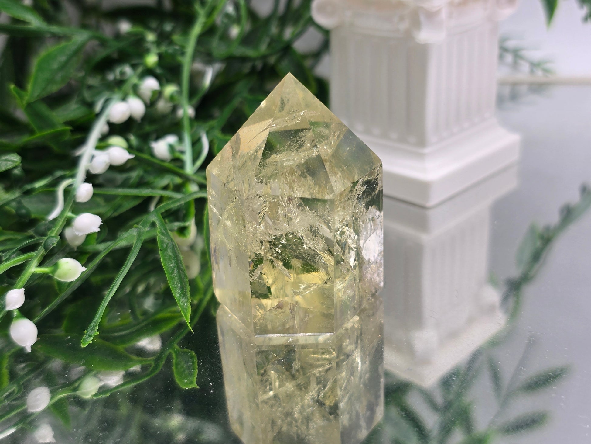 Genuine Natural Citrine Point – Stone of Abundance | Madagascar | 69g | 4 × 3.5cm Crystal Wellness
