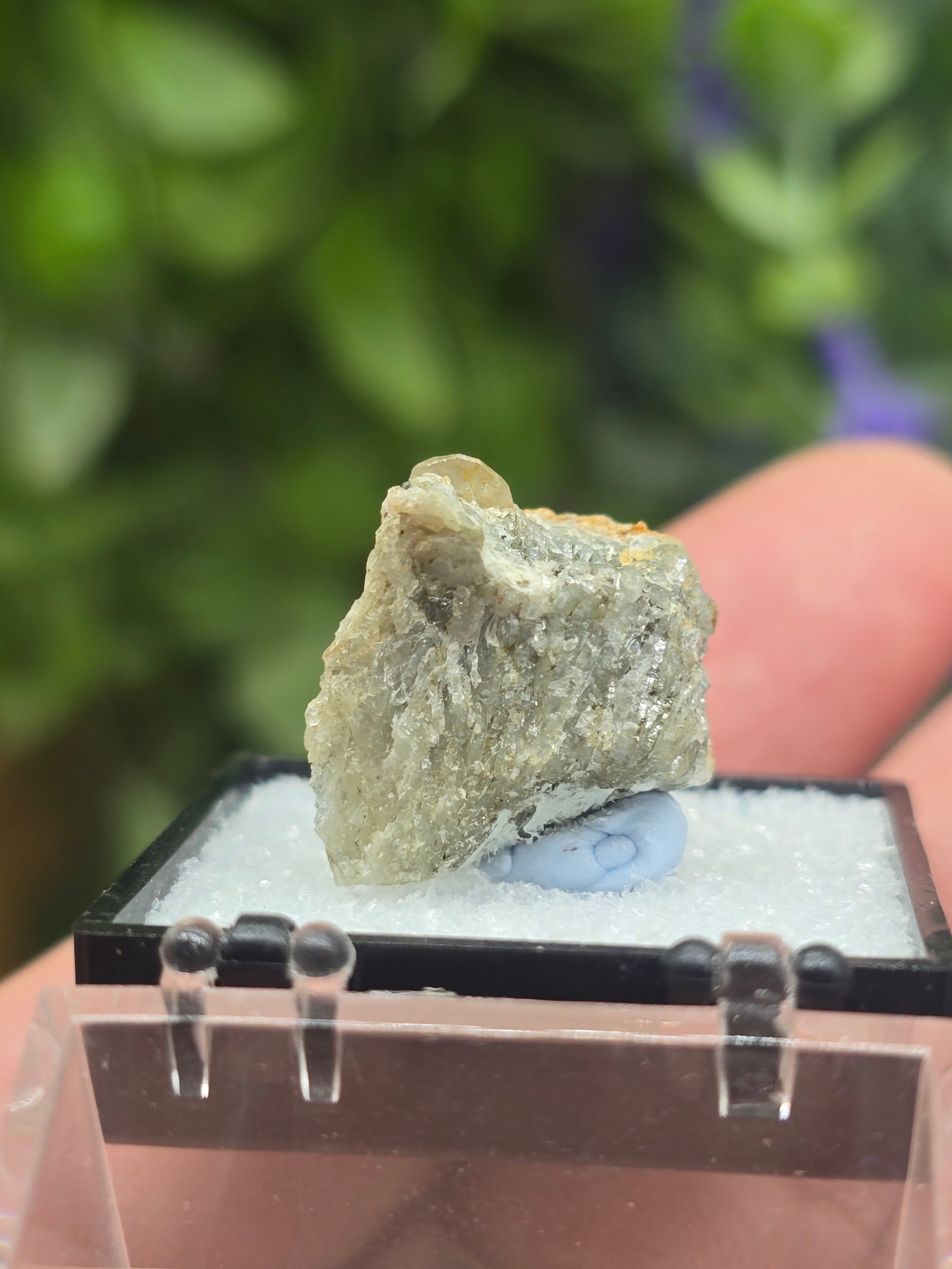 Rare Ural Mountain Phenacite Crystal in Natural Matrix – 5.05g | Stone of Pure Light, Higher Consciousness & Spiritual Awakening Crystal Wellness