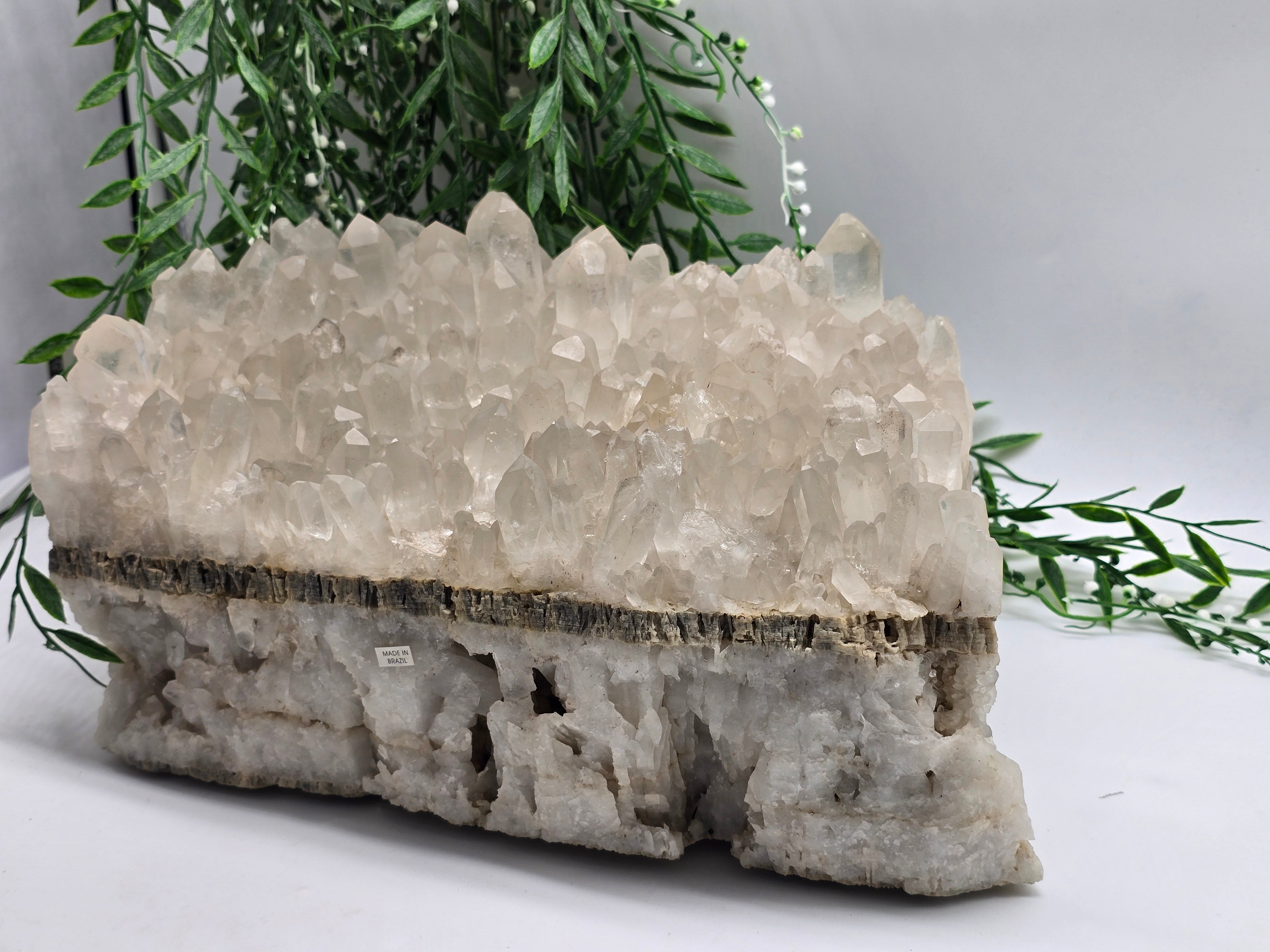 Clear Quartz Cathedral Formation from Brazil (Stone of Amplified Divine Light) Crystal Wellness