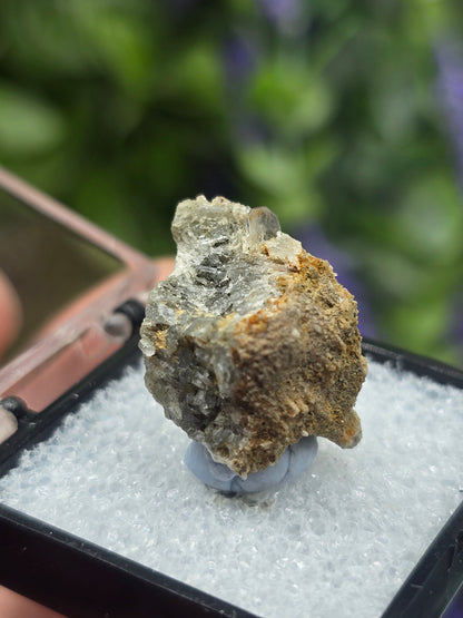 Rare Ural Mountain Phenacite Crystal in Natural Matrix – 5.05g | Stone of Pure Light, Higher Consciousness & Spiritual Awakening Crystal Wellness