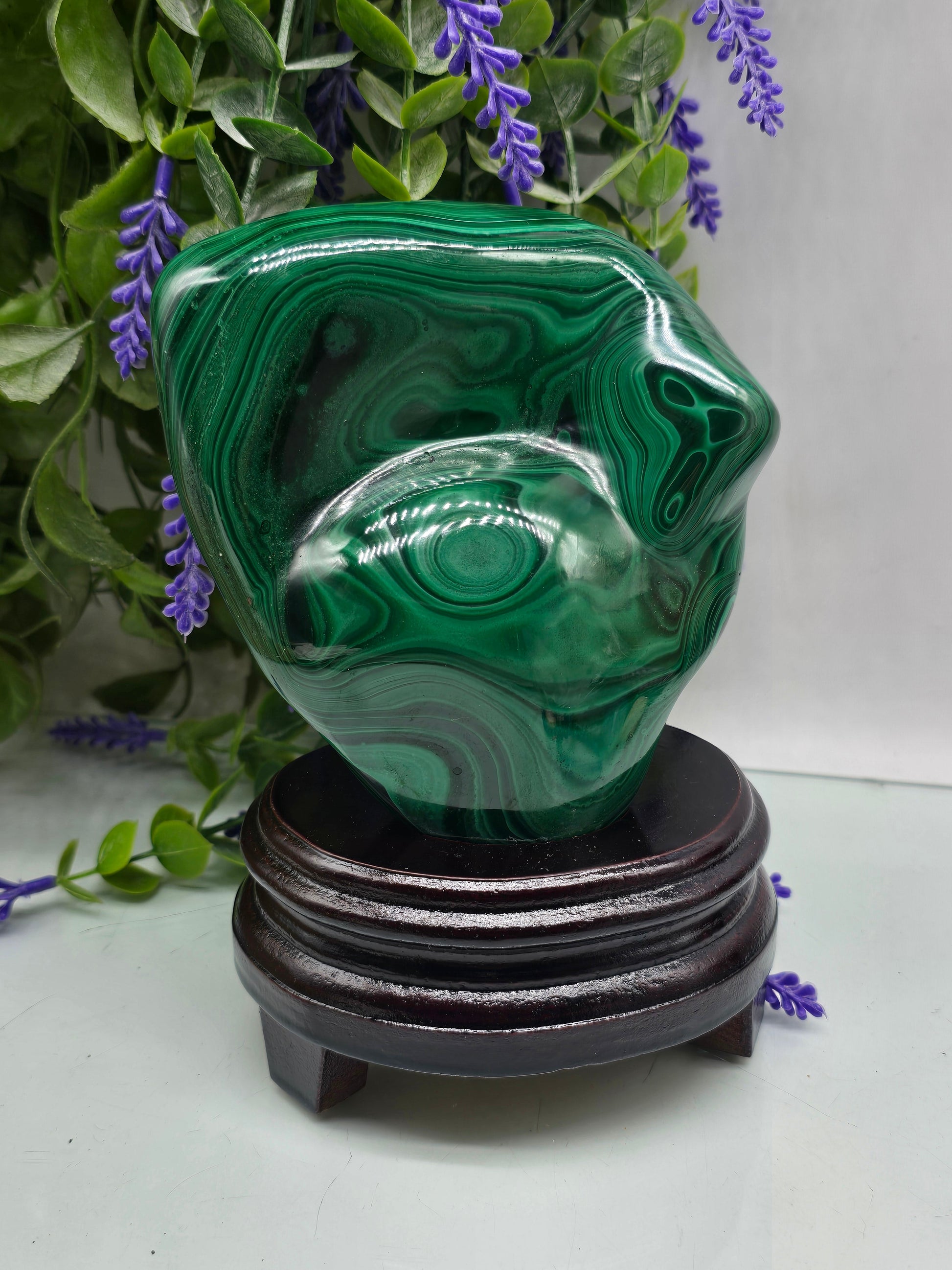Fibrous Malachite High Grade 34 Grams Crystal Wellness