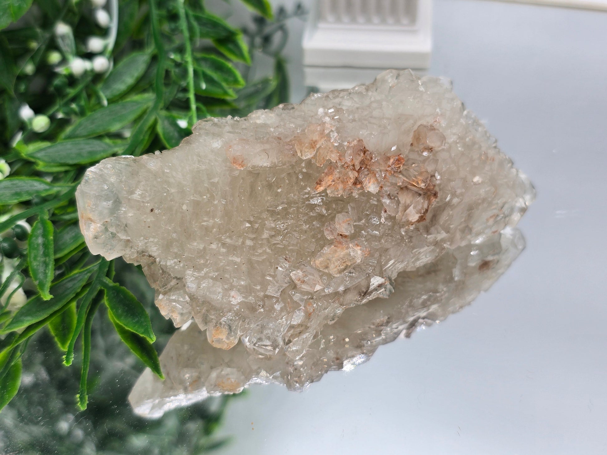 Elestial Quartz Specimen 100 × 60 × 33 mm (Stone of Spiritual Evolution & Divine Wisdom) Crystal Wellness