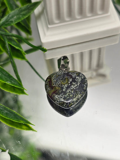 Varieties of Crystal Heart Pendant | Healing Crystal Necklace for Love, Balance & Daily Energy Crystal Wellness