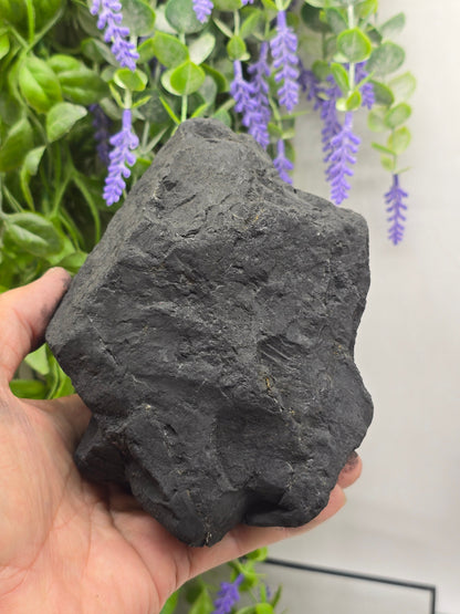 Raw Shungite — Stone of Grounding & Protection | 1.3kgs Crystal Wellness