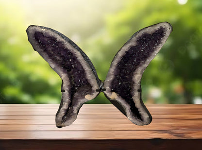 Amethyst Geode “THE BUTTERFLY” 63 Kgs Crystal Wellness