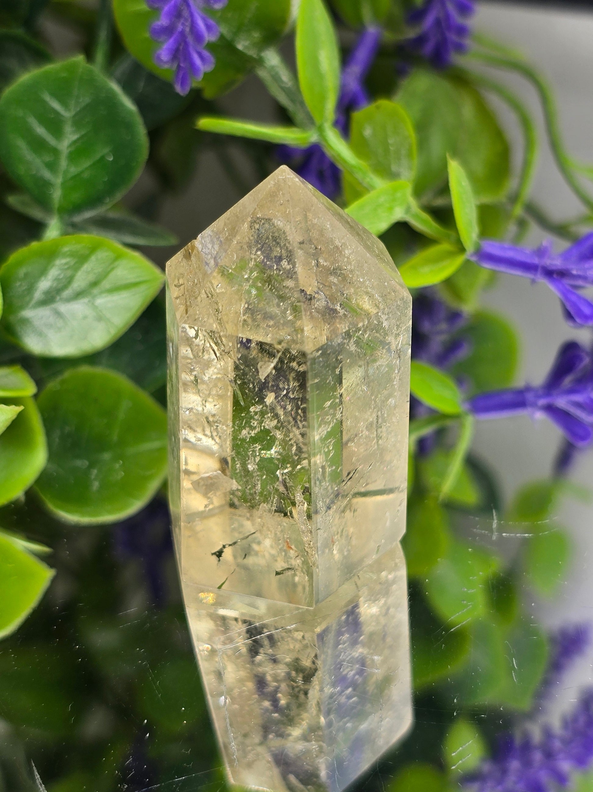 Madagascar Genuine Natural Citrine Point – 41g (Stone of Prosperity, Confidence & Positive Energy) Crystal Wellness