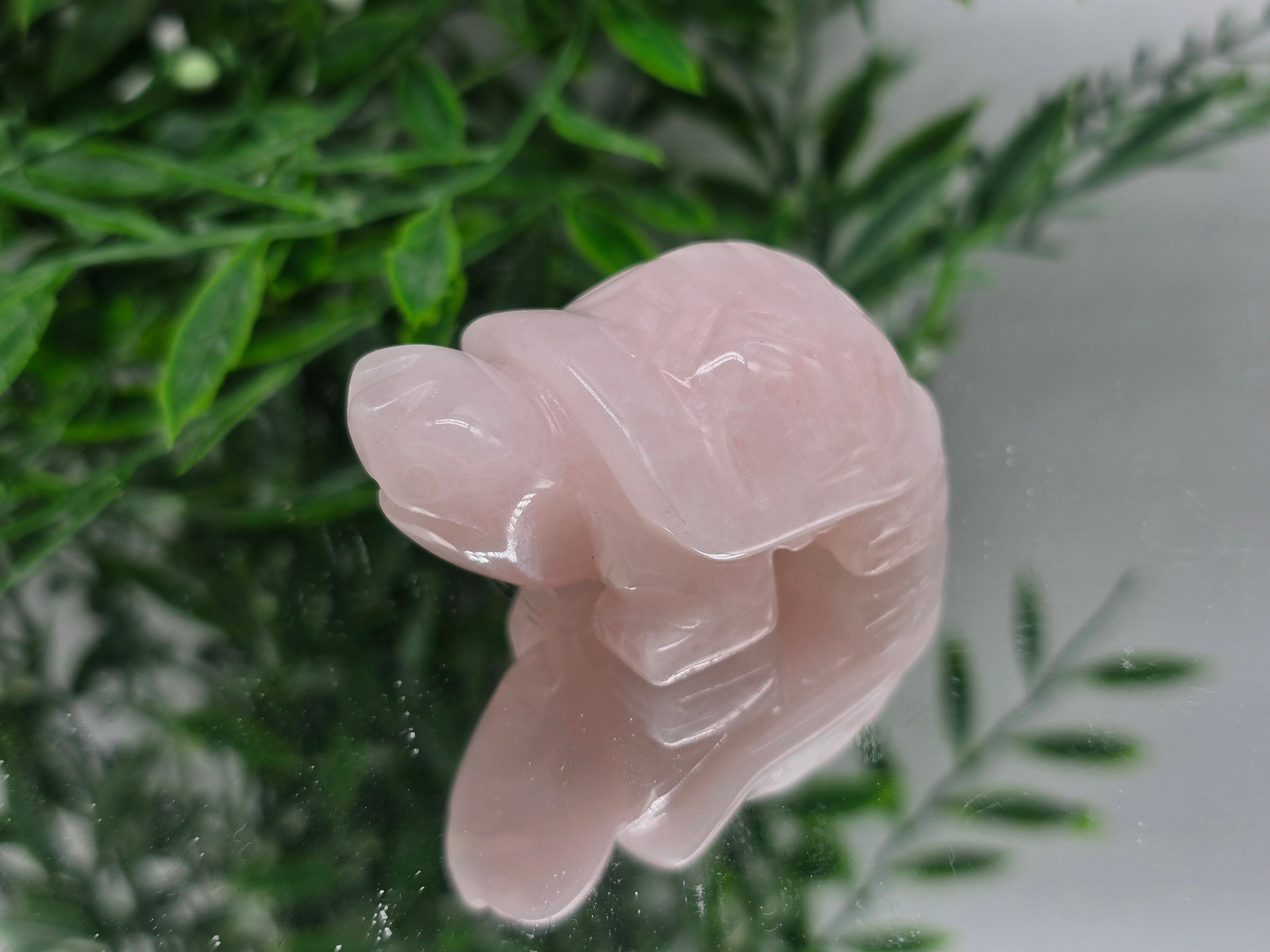 Crystal Turtle Figurine – Symbol of Longevity, Protection & Steady Prosperity Crystal Wellness