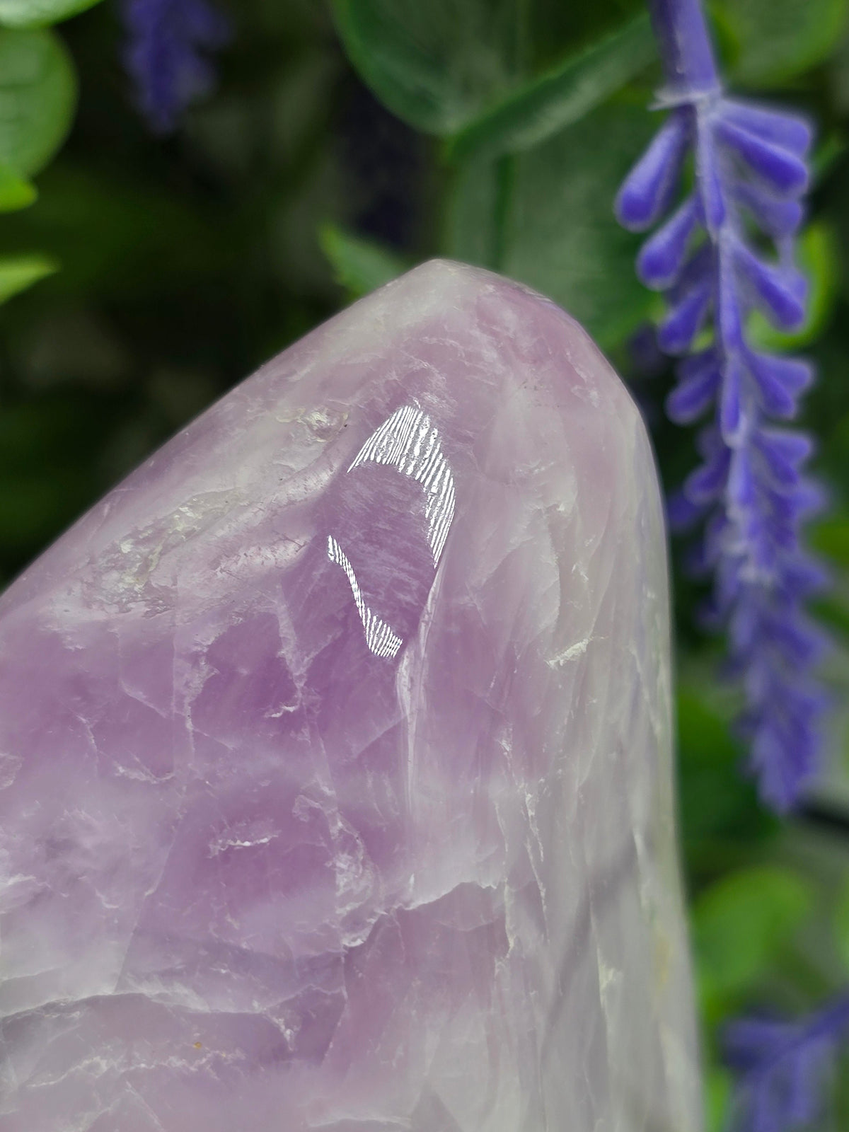 Kunzite Freeform – Stone of Divine Love, Calm & Emotional Healing Crystal Wellness